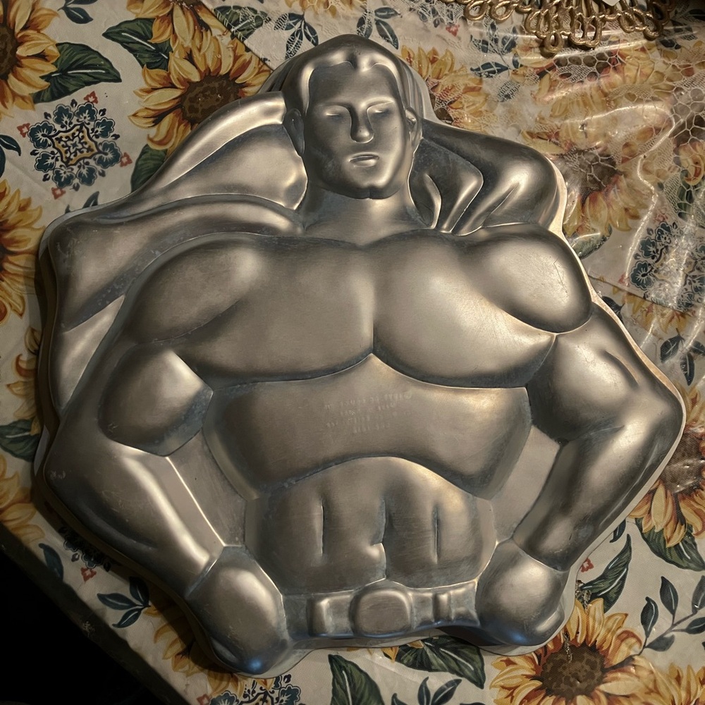 Vintage 1977 Wilton Super Hero Cake Pan